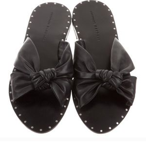 Loeffler Randall Twisted Leather Sandals